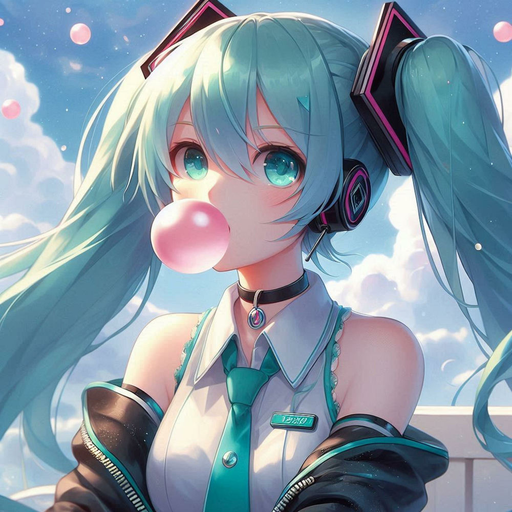 Bubblegum Beats! (Sped Up) - 2pointo & Hatsune Miku