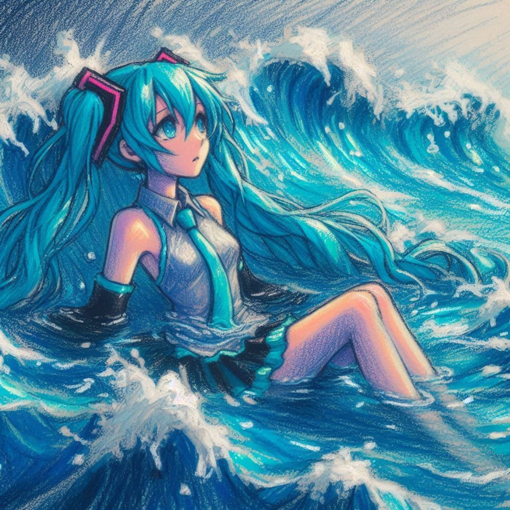Waves - 2pointo & Hatsune Miku
