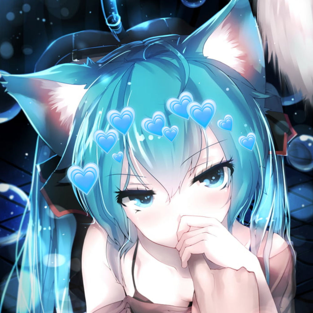 Miku Hatsune With Cat Ears - A$AP Tuerknauf, A$AP Pokimane & Hatsune Miku