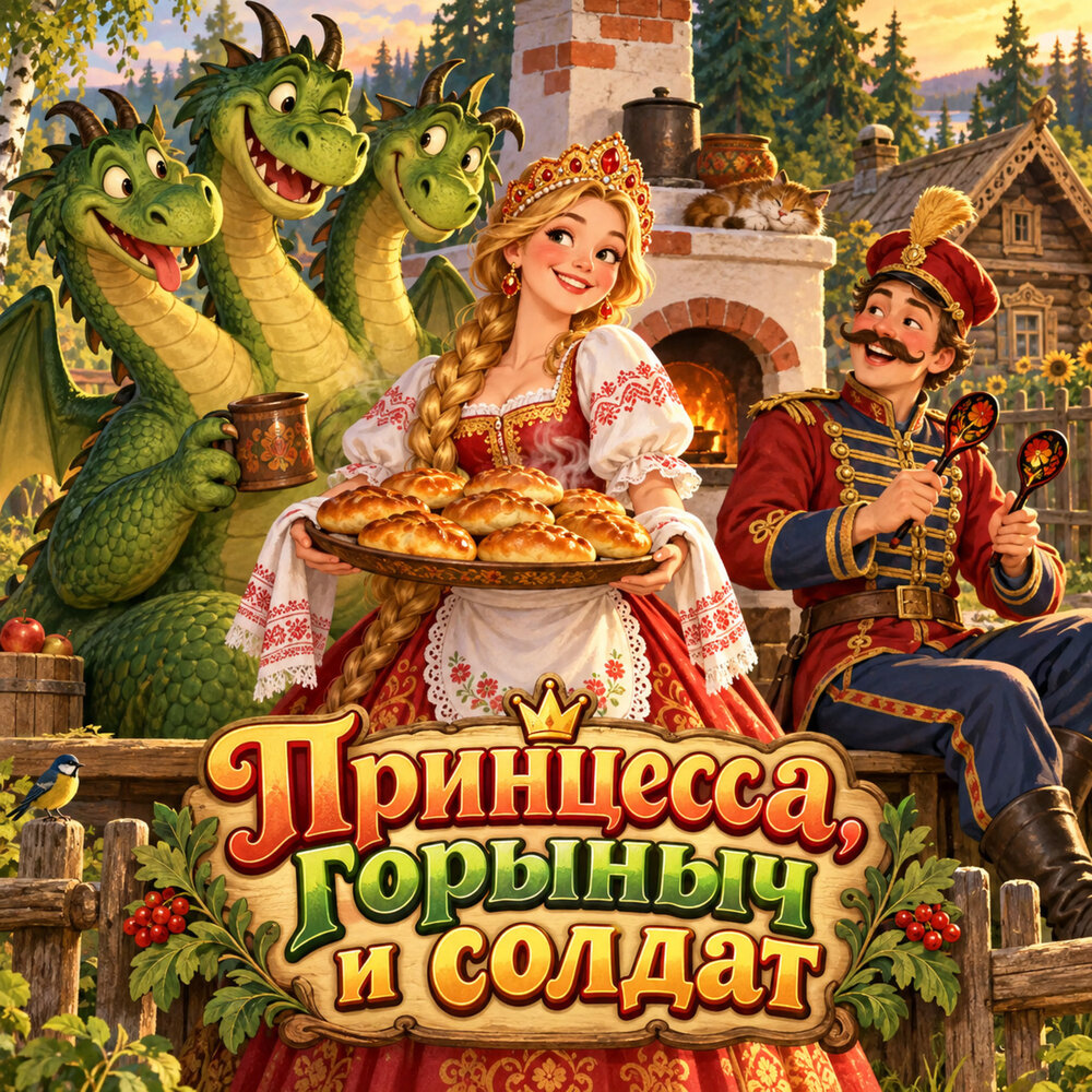Принцесса, Горыныч и Солдат. Песня-Сказка - АЛЁНКА ЧАСТУШКА