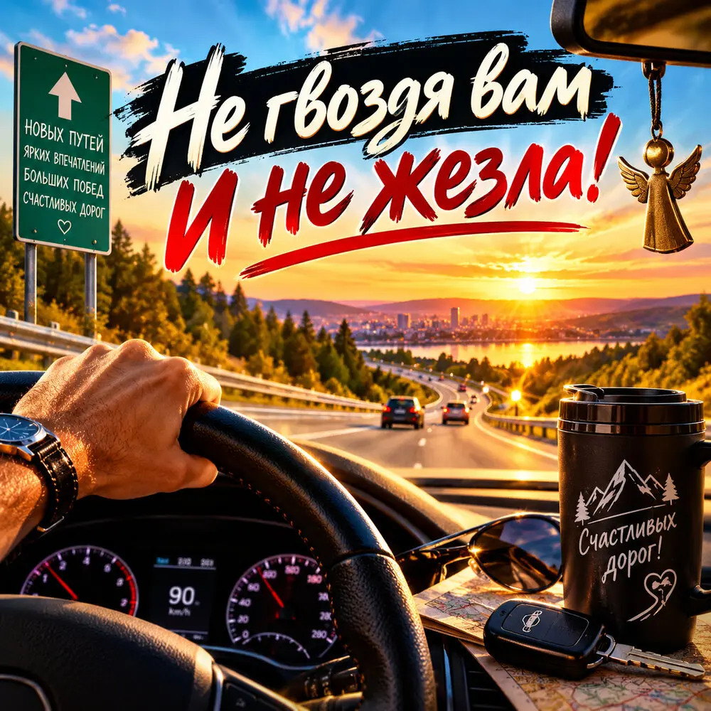 Не гвоздя вам и не жезла (с днем автомобилиста) - Alina