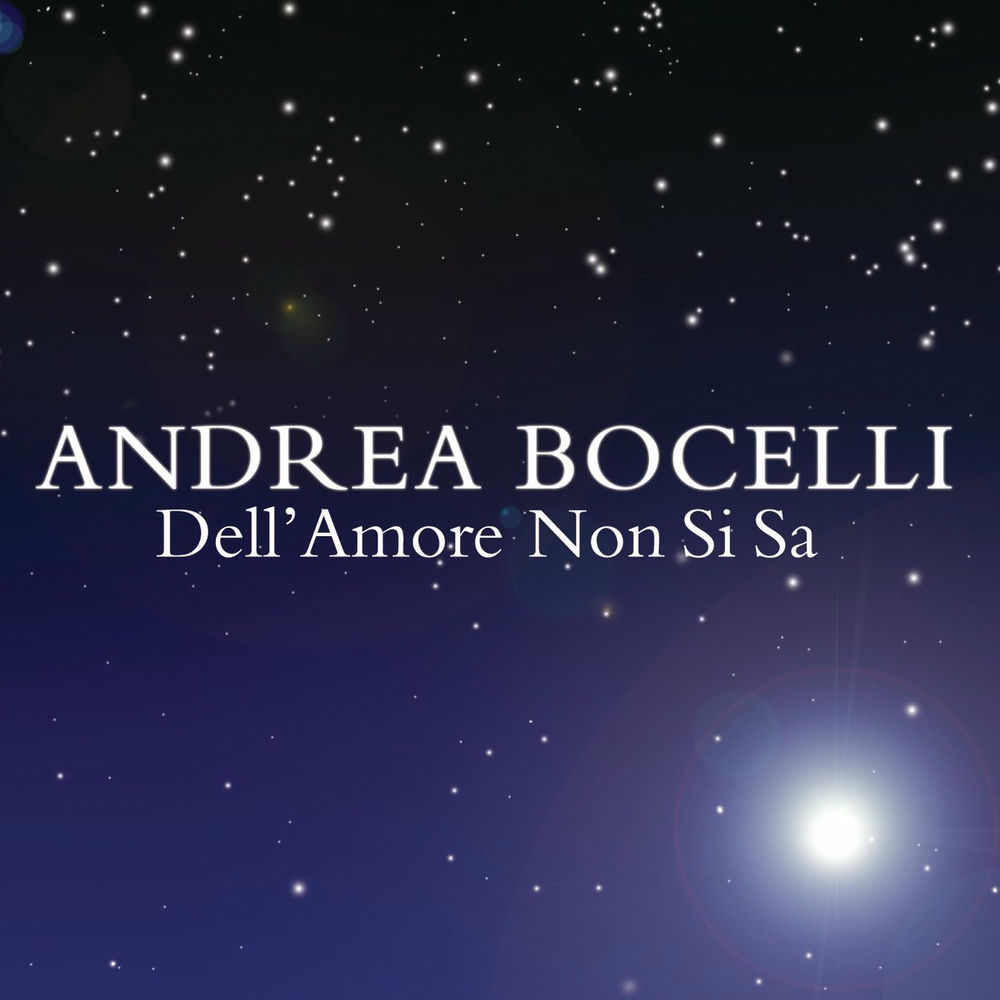 Dell'amore Non Si Sa (Instrumental) - Andrea Bocelli