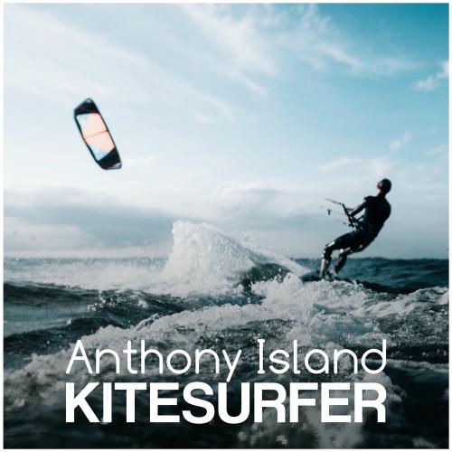 Anthony Island - Kitesurfer