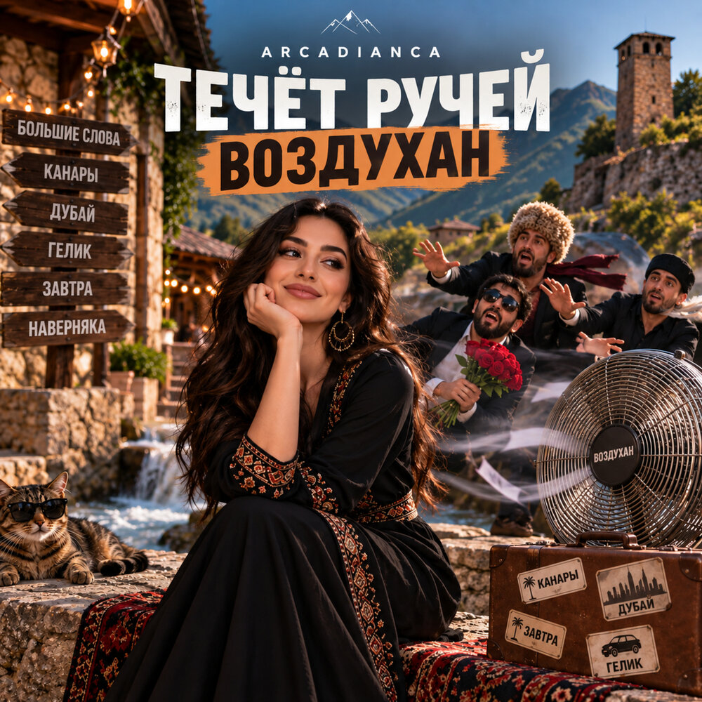 Течёт ручей Воздухан - Arcadianca