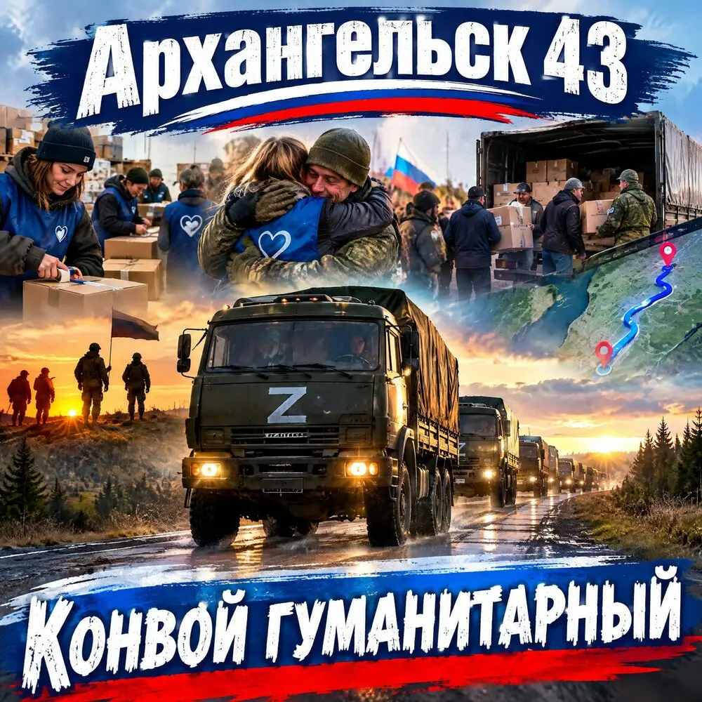 Конвой гуманитарный - Архангельск 43