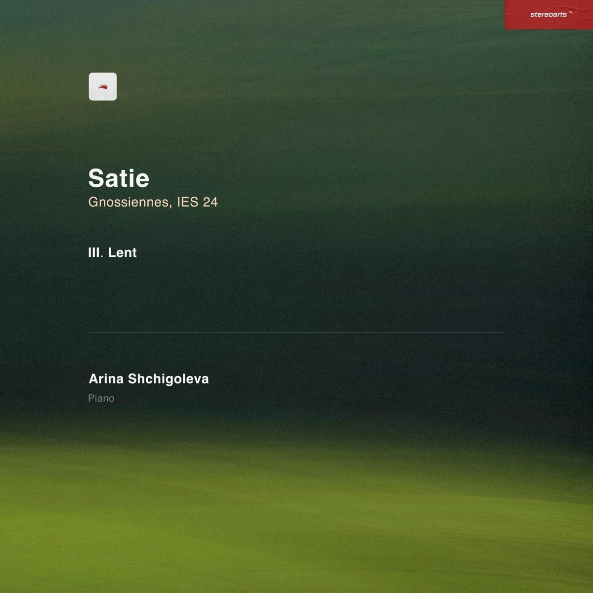 Gnossiennes, IES 24_ 3. Lent - Arina Shchigoleva, Erik Satie