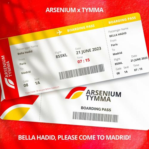 Arsenium & TYMMA - Bella Hadid (Come To Madrid)