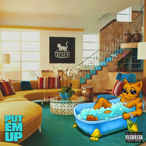 Put Em Up - Bubble Bath Cat