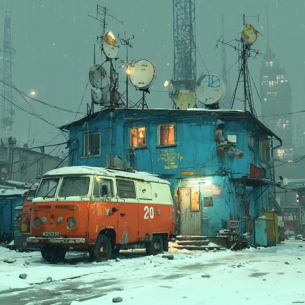 Город в окнах - by Armeicev
