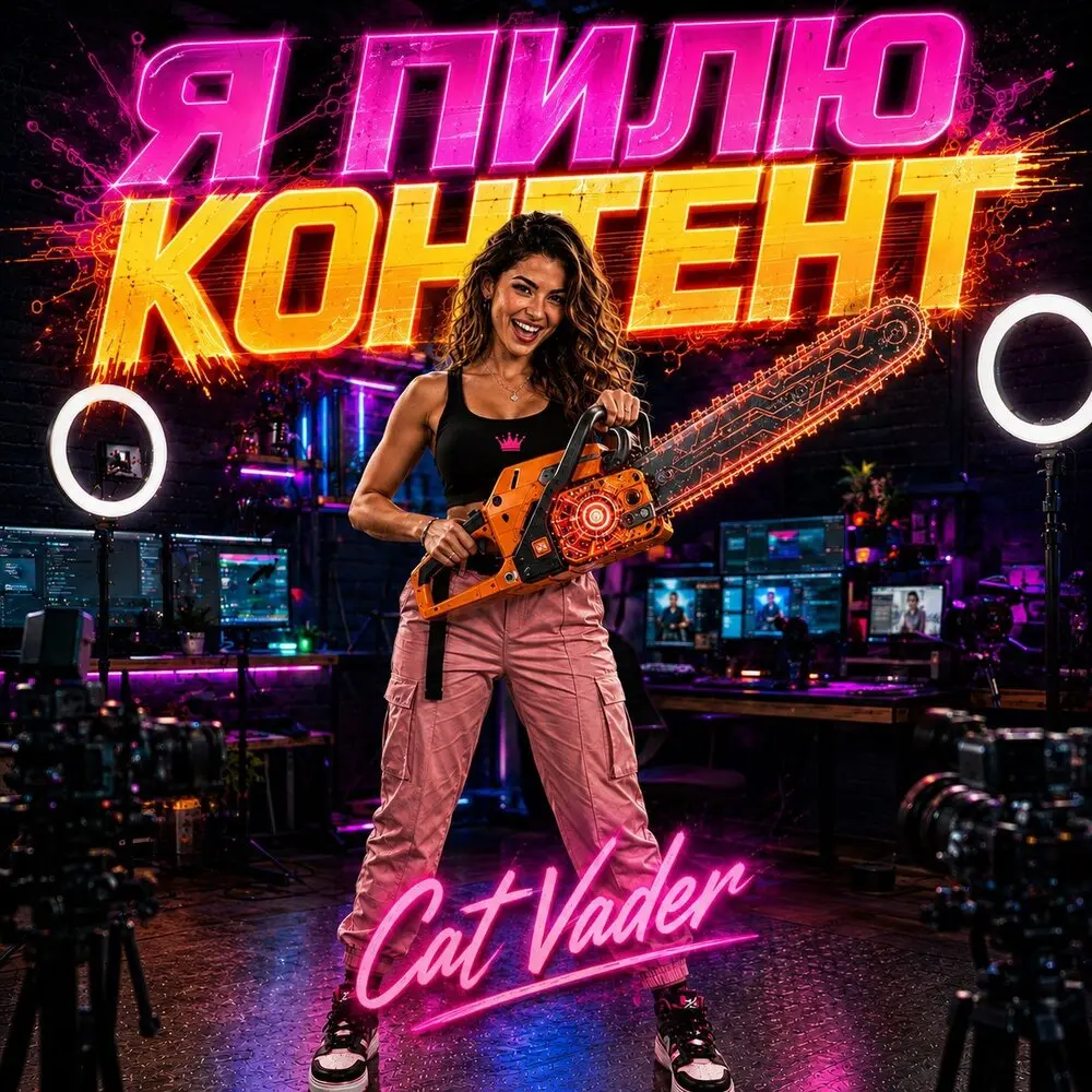 Я пилю контент - Cat Vader