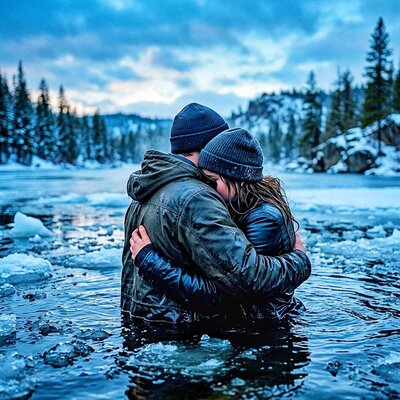 В ледяной воде - чартовый рейс