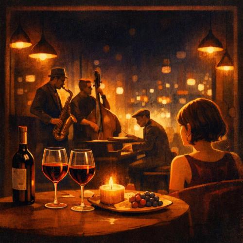 Cozy Jazz Band, Chillout, Lofi Jazz Cafe, Jazz Chillout, Restaurant Lounge Background Music, LO-FI BEATS - wine, jazz & you