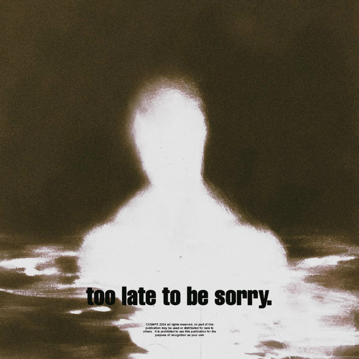 too late to be sorry. (Super Slowed _ Reverb) - CXSMPX