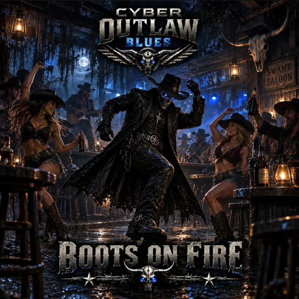 Boots on Fire - Cyber Outlaw Blues