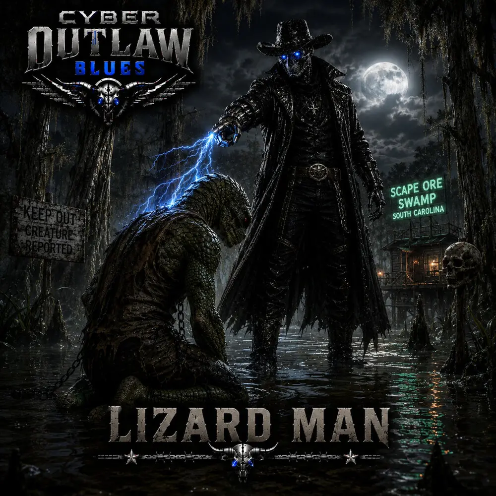 Lizard Man - Cyber Outlaw Blues