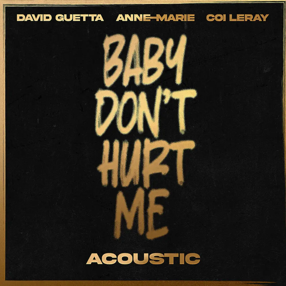 Baby Don't Hurt Me (Acoustic Instrumental) - David Guetta, Anne-Marie, Coi Leray