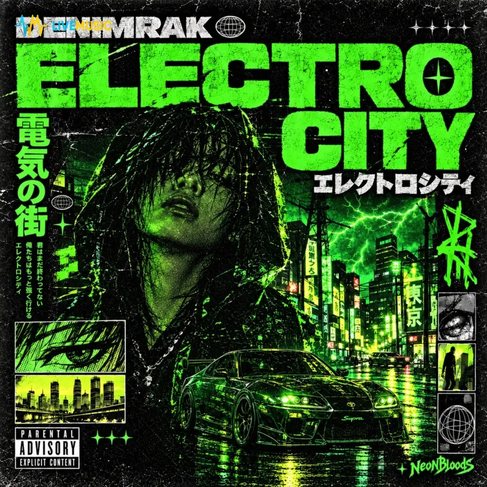 ELECTRO CITY (Slowed) - DENIMRAK