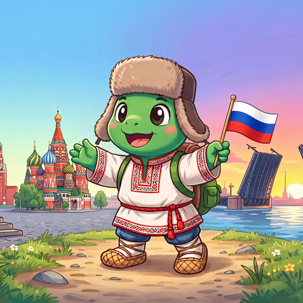 Россия - Диди Ду, Черепашка Топа