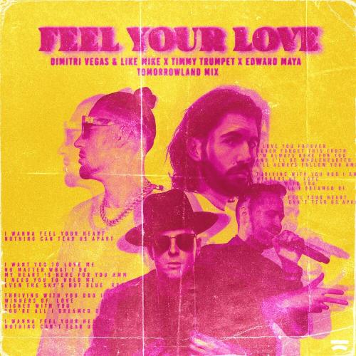 Dimitri Vegas & Like Mike, Timmy Trumpet & Edward Maya & Vika Jigulina - Feel Your Love (Tomorrowland Mix)