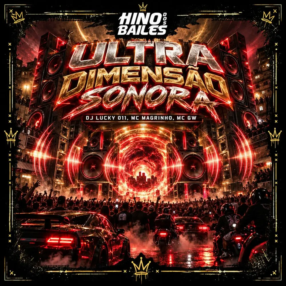 Ultra Dimensão Sonora - DJ LUCKY 011, Mc Magrinho, MC Gw
