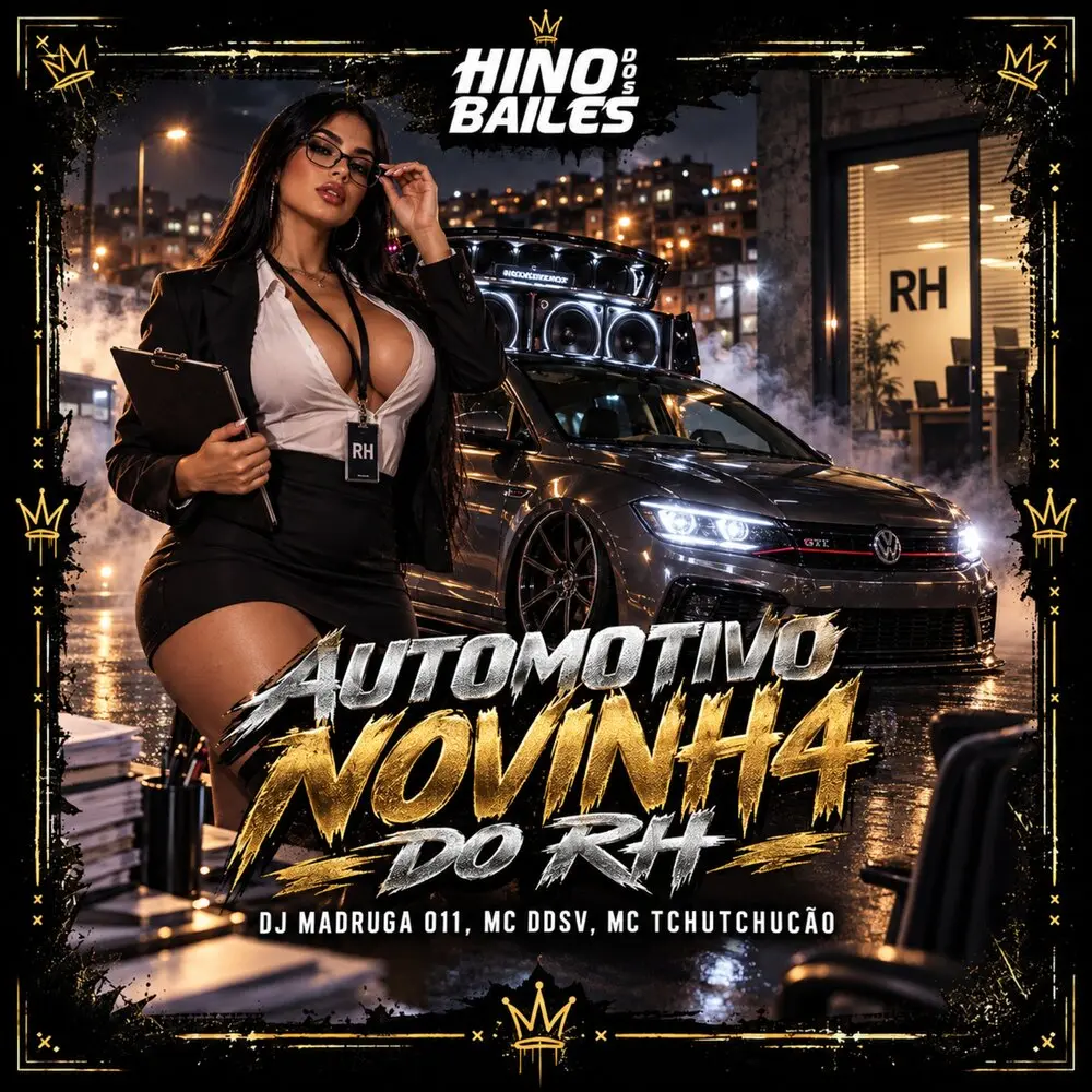Automotivo Novinh4 do Rh - DJ Madruga 011, MC DDSV, Mc Tchutchucão