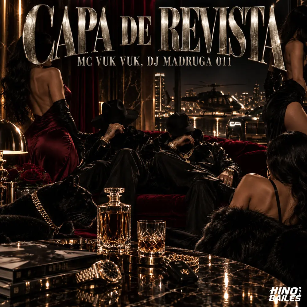 Capa de Revista - DJ Madruga 011, MC VUK VUK