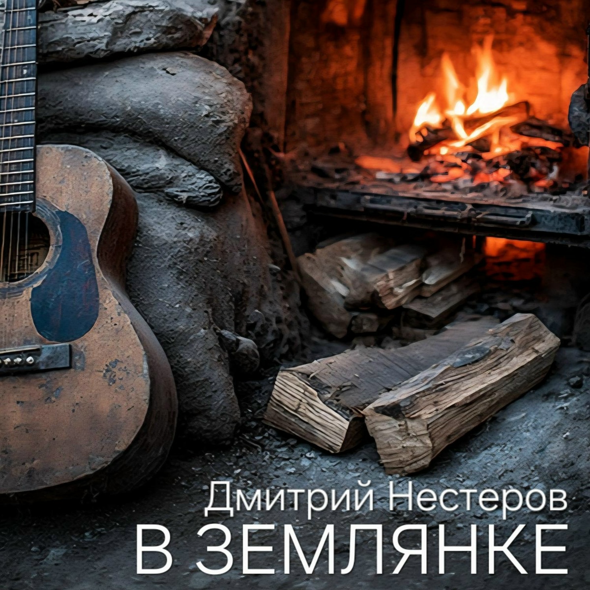В землянке - Дмитрий Нестеров