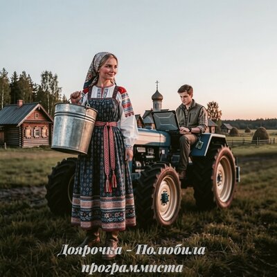 Полюбила программиста - Доярочка