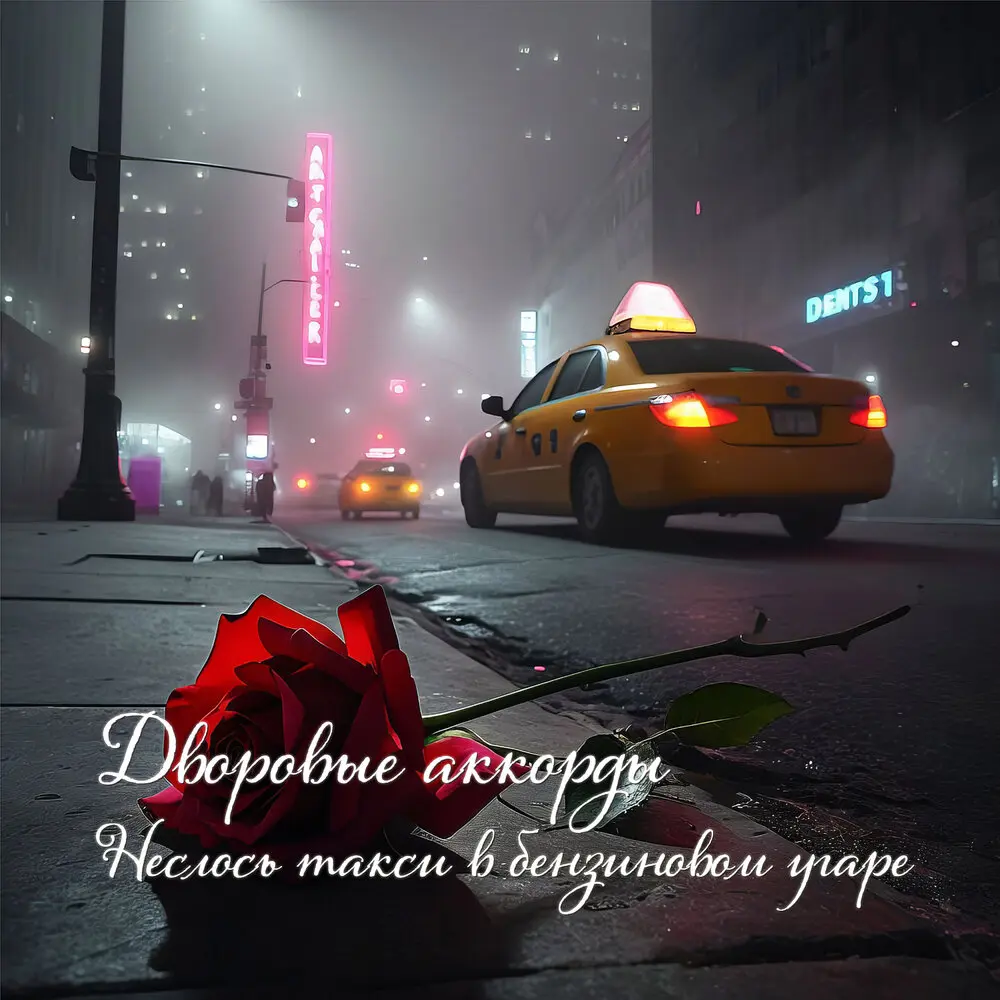 Неслось такси в бензиновом угаре - Дворовые аккорды