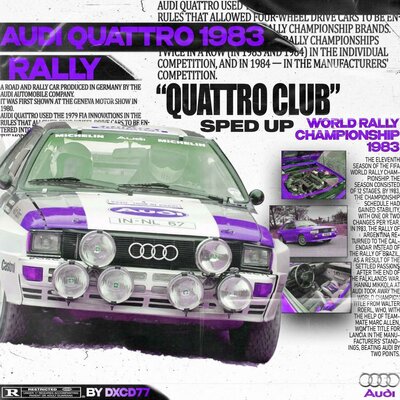 QUATTRO CLUB Sped Up - DXCD77