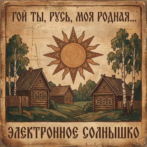 Электронное солнышко - Гой ты, Русь, моя родная…