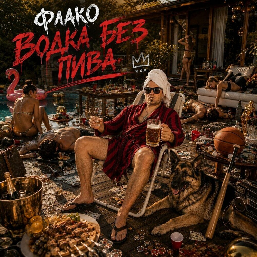 Водка без пива - Флако