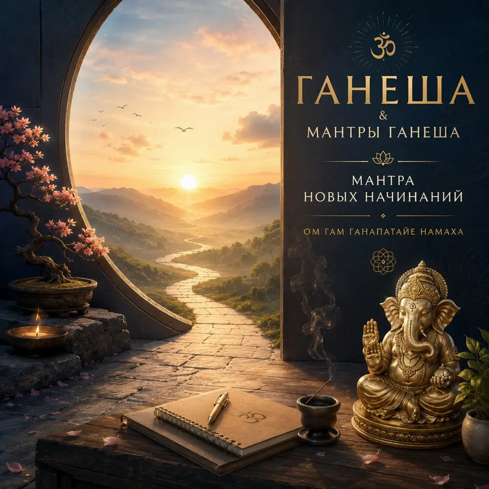 Мантра новых начинаний - Ом Гам Ганапатайе Намаха - Ганеша, Мантры Ганеша