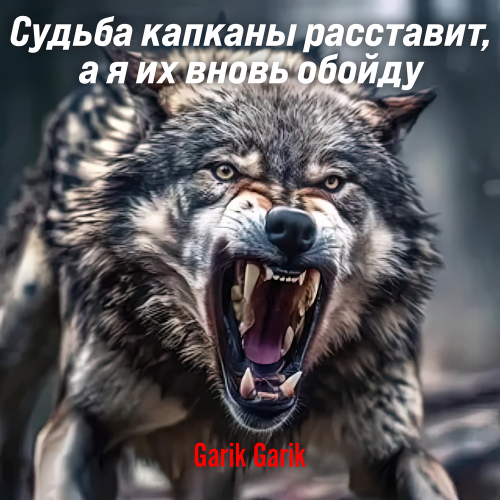 Garik Garik - Судьба капканы расставит, а я их вновь обойду