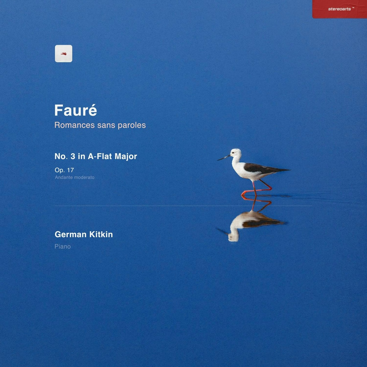 3 Romances sans paroles, Op. 17_ No. 3 in A-Flat Major. Andante moderato - German Kitkin, Gabriel Fauré