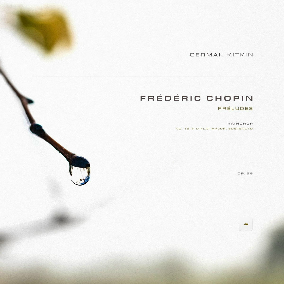 Préludes, Op. 28_ No. 15 in D-Flat Major _Raindrop_. Sostenuto - German Kitkin