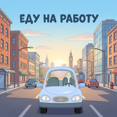 Еду на работу - ГУСЯТИНА