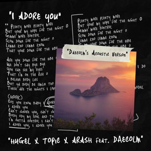 Hugel x Topic x Arash feat. Daecolm - I Adore You (Daecolms Acoustic Version)