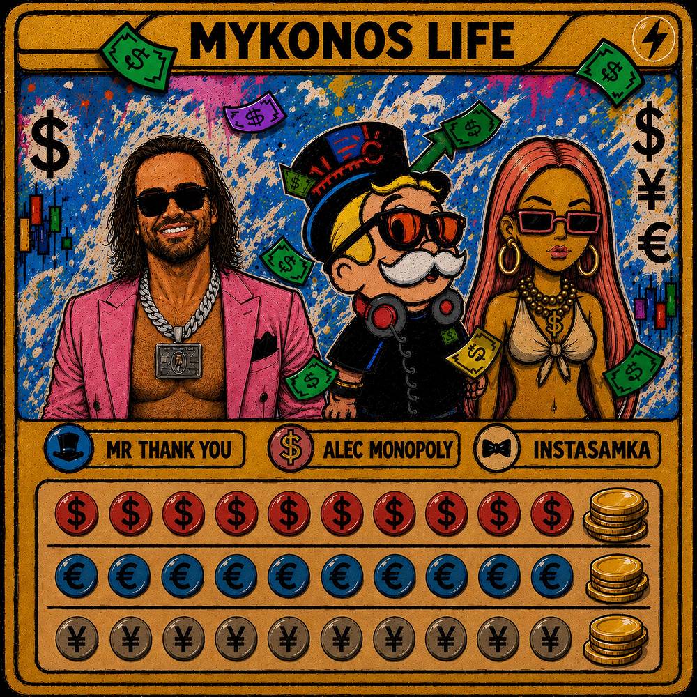 Mykonos Life - INSTASAMKA & Mr. Thank You & Alec Monopoly