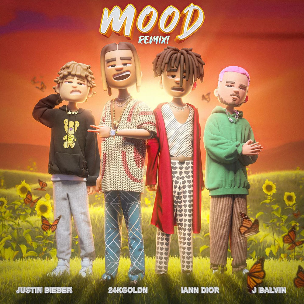Mood (Remix) - Justin Bieber, J. Balvin, 24kGoldn & iann dior