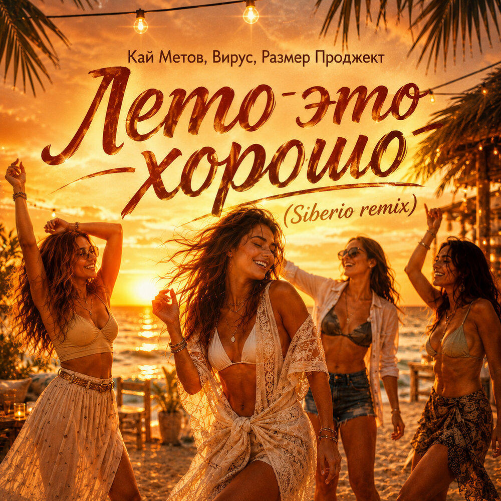 Лето это хорошо (Siberio remix) - Кай Метов, Вирус, Размер Проджект, Siberio