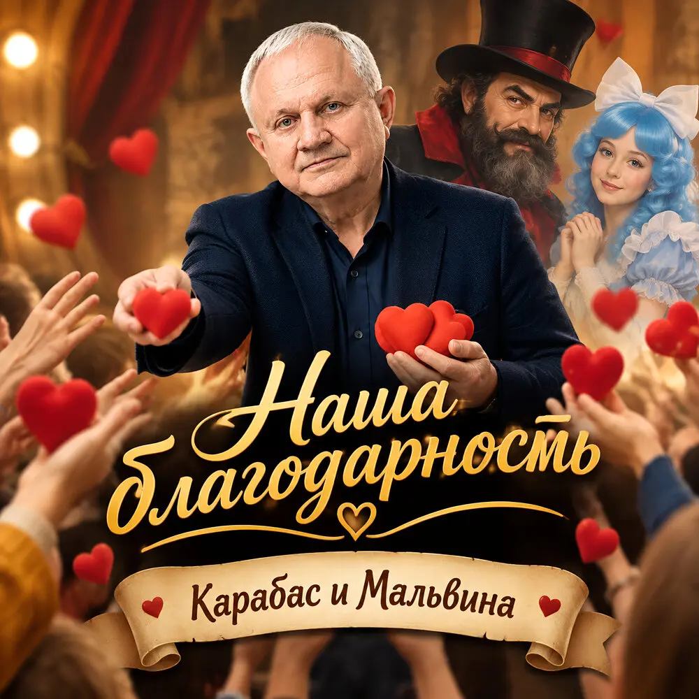 Мы взрослые - Карабас и Мальвина