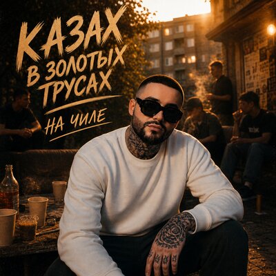 КАЗАХ В ЗОЛОТЫХ ТРУСАХ - На чиле