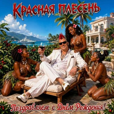 Поздравляем с Днём Рождения! - Красная плесень