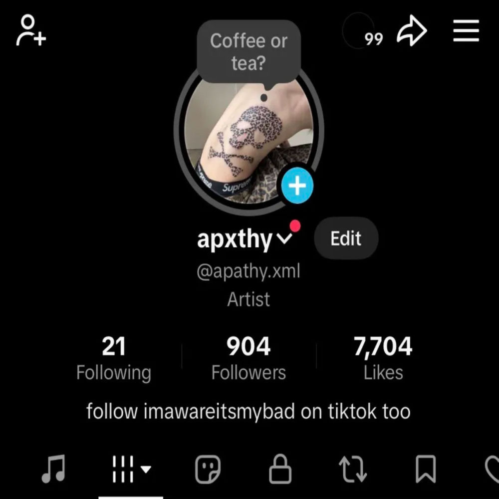 Apathyxml On Discord And Tiktok, Tonight971 On Discord Imawareitsmybad On Tiktok Too - Lil Peep, Juice WRLD & XXXTENTACION