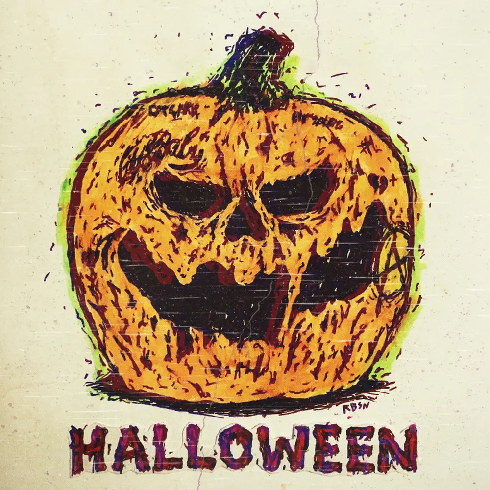 Halloween - Lil Peep, rainy bear
