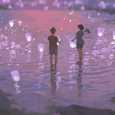 Fireworks - Lilac