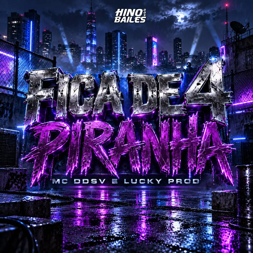 Fica de 4 Piranha - Lucky Prod, MC DDSV