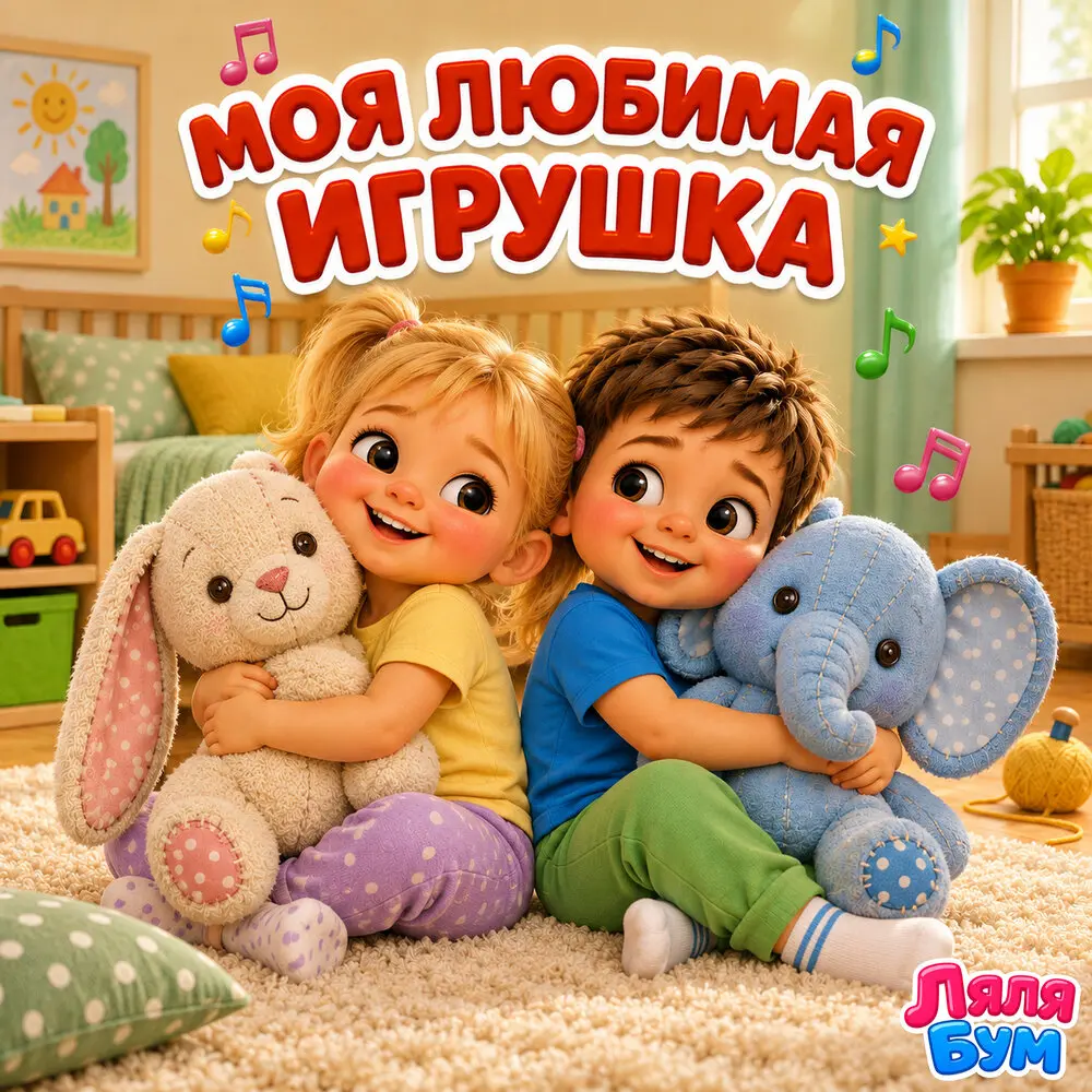 Моя любимая игрушка. Детская песня про игрушки - Ляля Бум