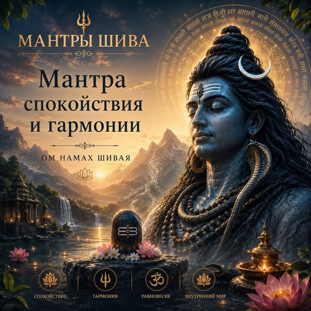 Мантра спокойствия и гармонии - Ом Намах Шивая - Мантры Шива